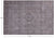SUPER SALE Ivory 6' 9" X 9' 10" Persian Vintage White Wash Handmade Rug - Q19525