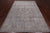 SUPER SALE Ivory 6' 9" X 9' 10" Persian Vintage White Wash Handmade Rug - Q19525