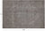 SUPER SALE Ivory 7' 4" X 10' 9" Persian Vintage White Wash Handmade Rug - Q19529
