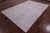 SUPER SALE Ivory 7' 4" X 10' 9" Persian Vintage White Wash Handmade Rug - Q19529