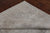 SUPER SALE Ivory 7' 4" X 10' 9" Persian Vintage White Wash Handmade Rug - Q19529