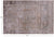 Ivory 6' 3" X 9' 3" Persian Handmade Vintage Wool Rug - Q19543