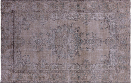 Persian Vintage White Wash Hand Knotted Wool Rug - Manhattan Rugs