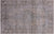 SUPER SALE Ivory Persian Vintage White Wash Hand Knotted Wool Rug 6' 5" X 10' 2" - Q19546