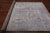 SUPER SALE Ivory Persian Vintage White Wash Hand Knotted Wool Rug 6' 4" X 9' 4" - Q19547