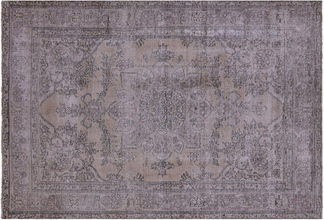 Persian Vintage White Wash Hand Knotted Wool Rug - Manhattan Rugs