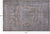 SUPER SALE Ivory Persian Vintage White Wash Hand Knotted Wool Rug 6' 4" X 9' 4" - Q19547