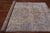 SUPER SALE Ivory 6' 0" X 9' 4" Hand Knotted Persian Vintage White Wash Wool Rug - Q19548