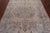 SUPER SALE Ivory 6' 0" X 9' 4" Hand Knotted Persian Vintage White Wash Wool Rug - Q19548