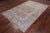 SUPER SALE Ivory 6' 0" X 9' 4" Hand Knotted Persian Vintage White Wash Wool Rug - Q19548
