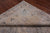 SUPER SALE Ivory 6' 0" X 9' 4" Hand Knotted Persian Vintage White Wash Wool Rug - Q19548