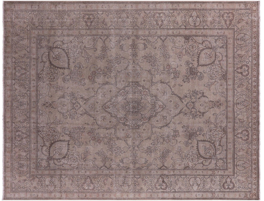 Persian Vintage White Wash Hand-Knotted Rug - Manhattan Rugs