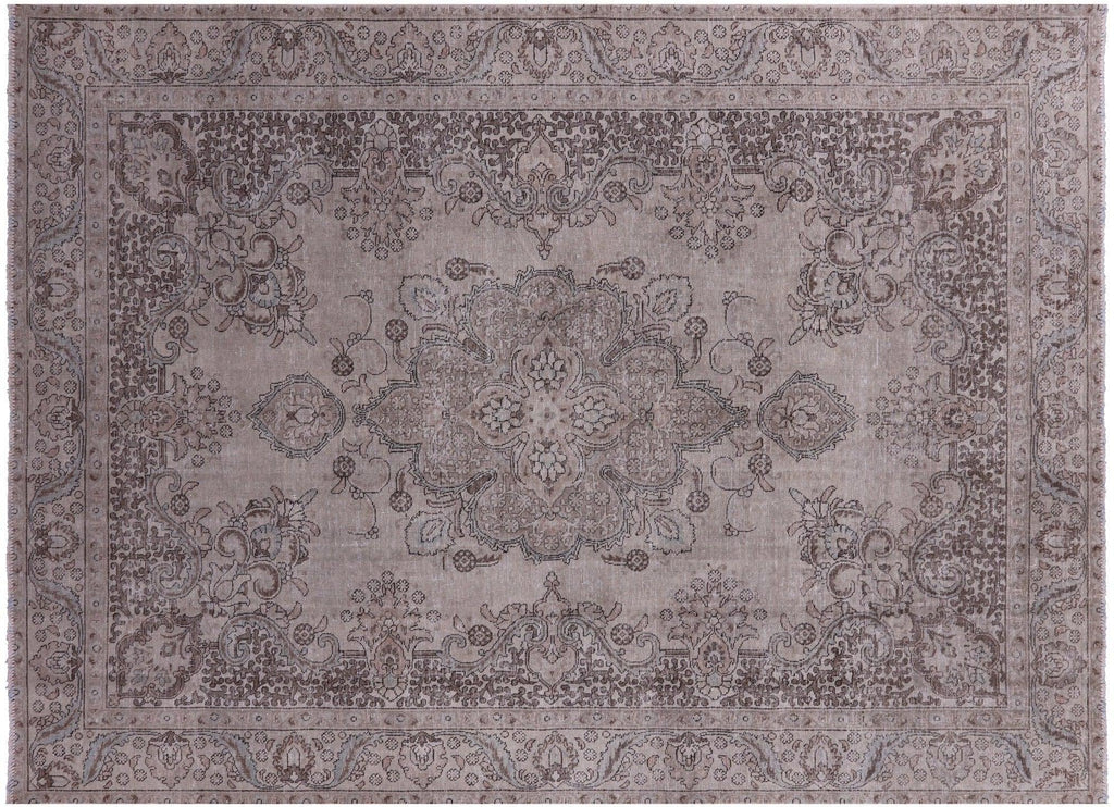 Persian Vintage White Wash Hand Knotted Rug - Manhattan Rugs
