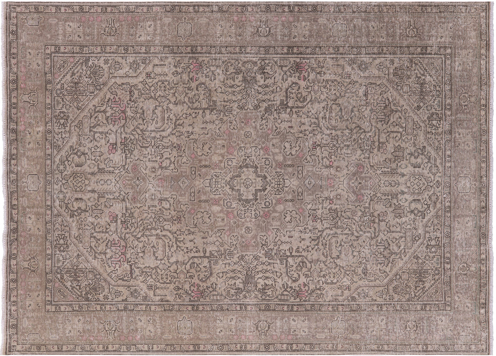 Persian Vintage Hand-Knotted Wool Rug 8' 2" X 11' 1" - Q19563