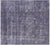 Square Persian Overdyed Hand Knotted Rug - Manhattan Rugs