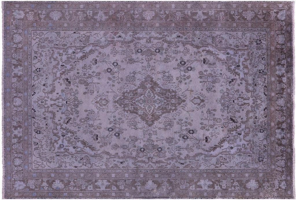 Persian Mashad Overdyed Handmade Wool Rug - Manhattan Rugs