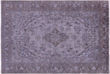 Persian Mashad Overdyed Handmade Wool Rug - Manhattan Rugs