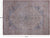 SUPER SALE Ivory 9' 6" X 12' 7" Persian Vintage Hand Knotted Wool Rug - Q19608