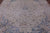 SUPER SALE Ivory 9' 6" X 12' 7" Persian Vintage Hand Knotted Wool Rug - Q19608