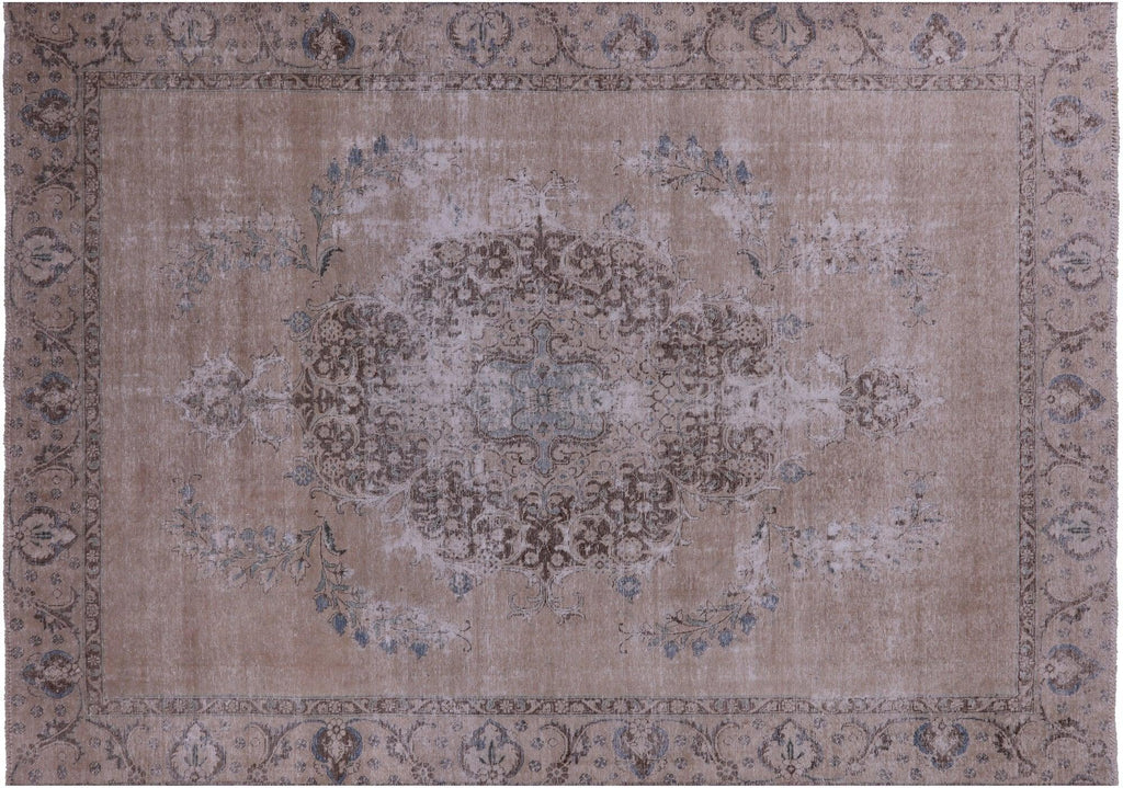 Persian Vintage White Wash Hand Knotted Wool Rug - Manhattan Rugs