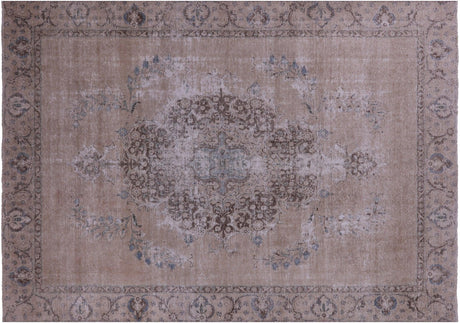 Persian Vintage White Wash Hand Knotted Wool Rug - Manhattan Rugs
