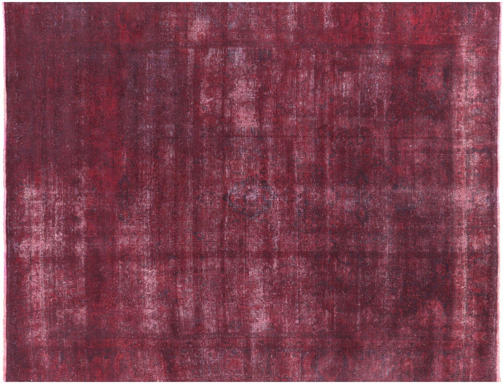 Persian Overdyed Handmade Wool Rug - Manhattan Rugs