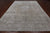 SUPER SALE Ivory 9' 5" X 12' 6" White Wash Persian Vintage Hand Knotted Wool Rug - Q1963