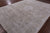 SUPER SALE Ivory 9' 5" X 12' 6" White Wash Persian Vintage Hand Knotted Wool Rug - Q1963
