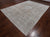 SUPER SALE Ivory 9' 5" X 12' 6" White Wash Persian Vintage Hand Knotted Wool Rug - Q1963