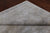 SUPER SALE Ivory 9' 5" X 12' 6" White Wash Persian Vintage Hand Knotted Wool Rug - Q1963