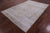 SUPER SALE Ivory Persian Vintage White Wash Handmade Rug 7' 1" X 10' 5" - Q19634