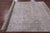SUPER SALE Ivory Persian Vintage White Wash Handmade Rug 7' 1" X 10' 5" - Q19634