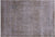 SUPER SALE Ivory Persian Vintage White Wash Handmade Rug 7' 1" X 10' 5" - Q19634