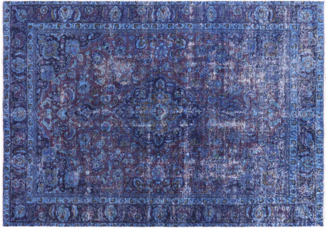 Hand-Knotted Persian Overdyed Rug - Manhattan Rugs