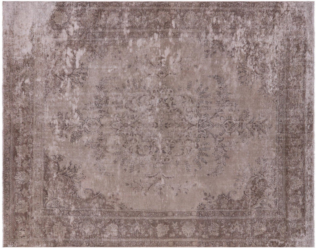 Hand Knotted Persian Vintage White Wash Rug - Manhattan Rugs
