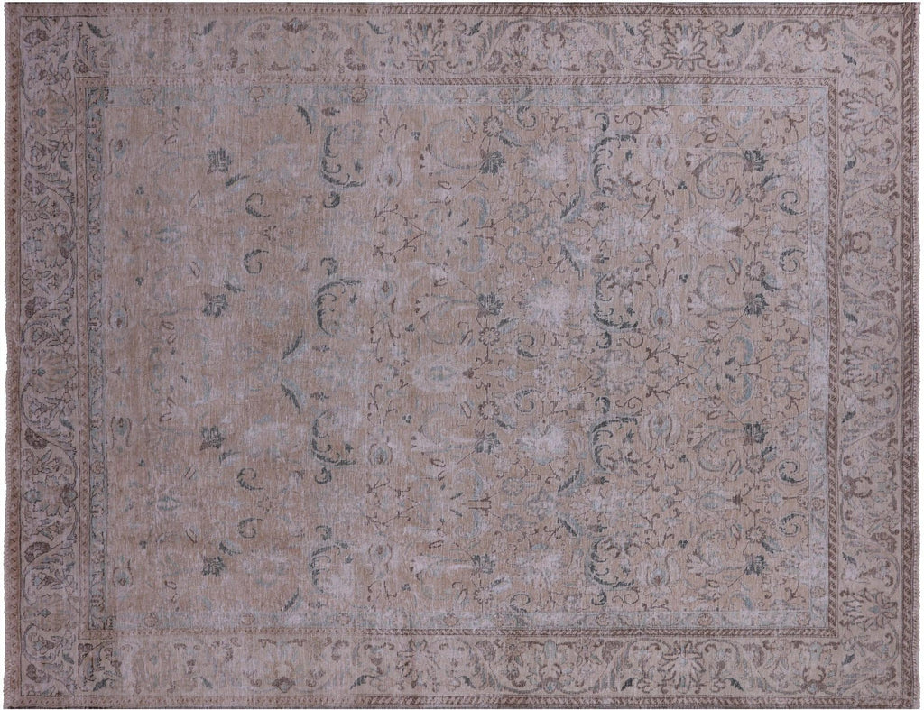Persian Vintage White Wash Hand-Knotted Rug - Manhattan Rugs