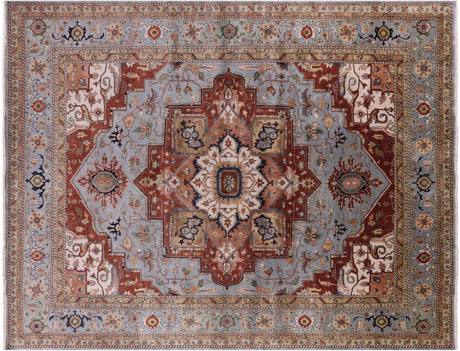 Heriz Serapi Handmade Wool Rug - Manhattan Rugs