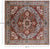 Square Heriz Serapi Handmade Wool Rug - Manhattan Rugs
