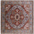 Square Handmade Heriz Serapi Wool Rug - Manhattan Rugs