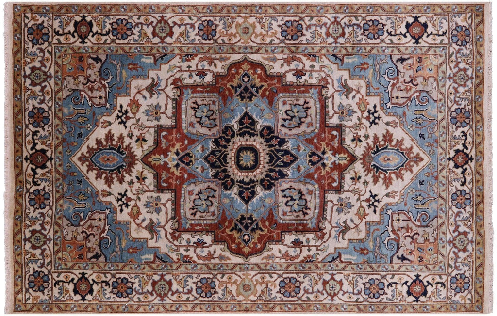 Heriz Serapi Handmade Wool Rug - Manhattan Rugs