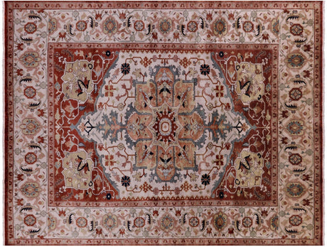 Hand Knotted Heriz Serapi Wool Rug - Manhattan Rugs