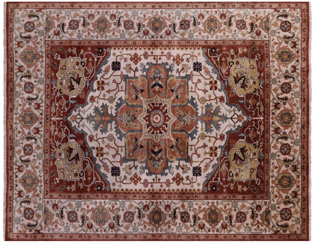 Heriz Serapi Hand Knotted Wool Rug - Manhattan Rugs