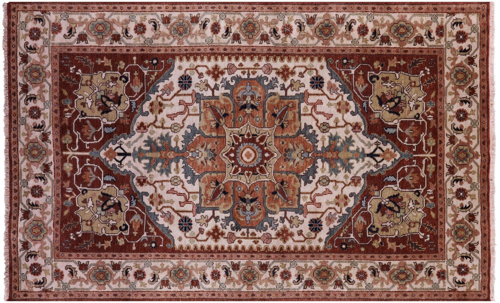 Hand Knotted Heriz Serapi Wool Rug - Manhattan Rugs
