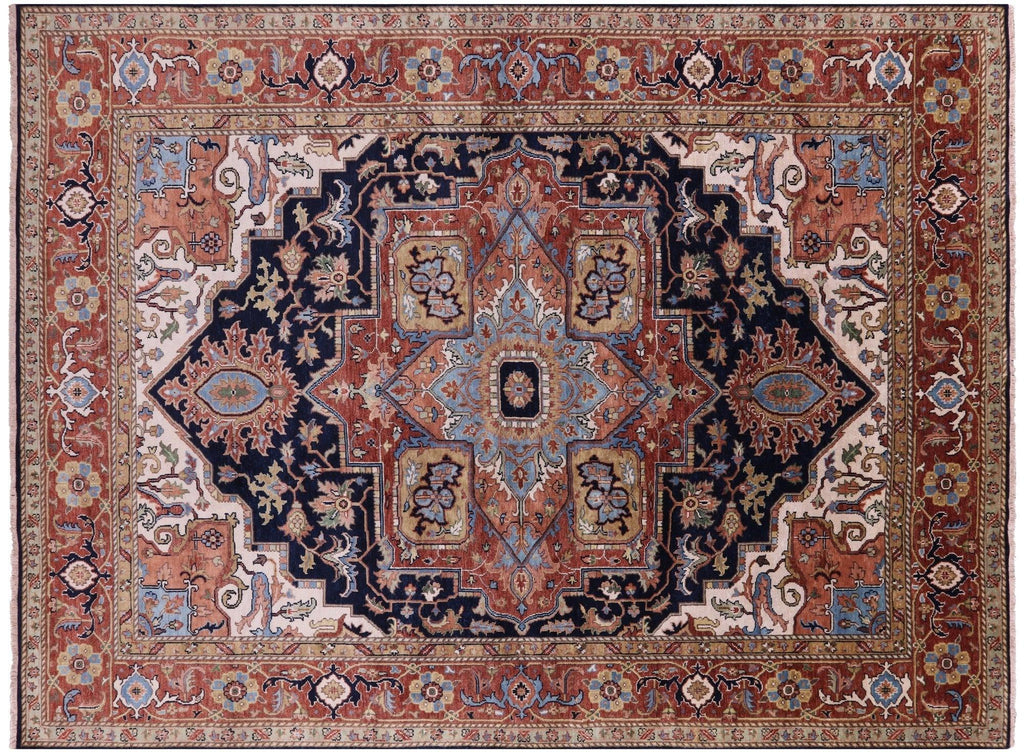 Heriz Serapi Hand Knotted Wool Rug - Manhattan Rugs