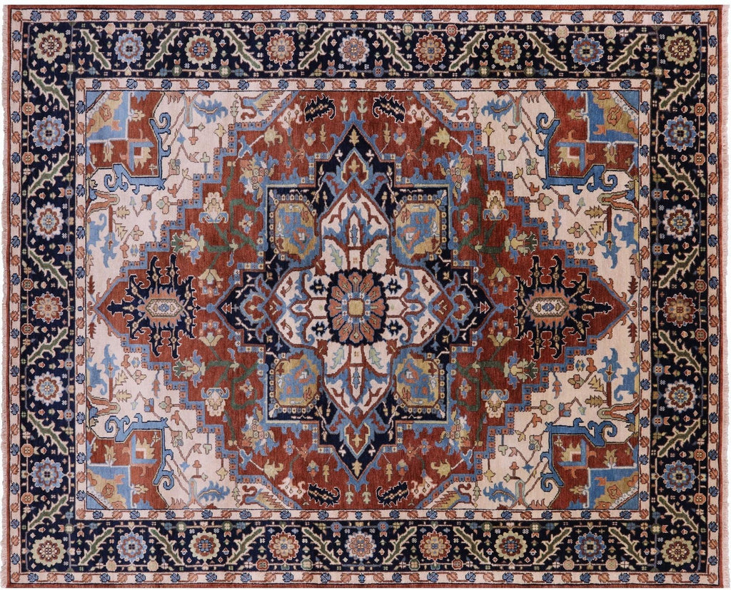 Heriz Serapi Hand-Knotted Wool Rug - Manhattan Rugs