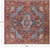 Square Heriz Serapi Handmade Wool Rug - Manhattan Rugs
