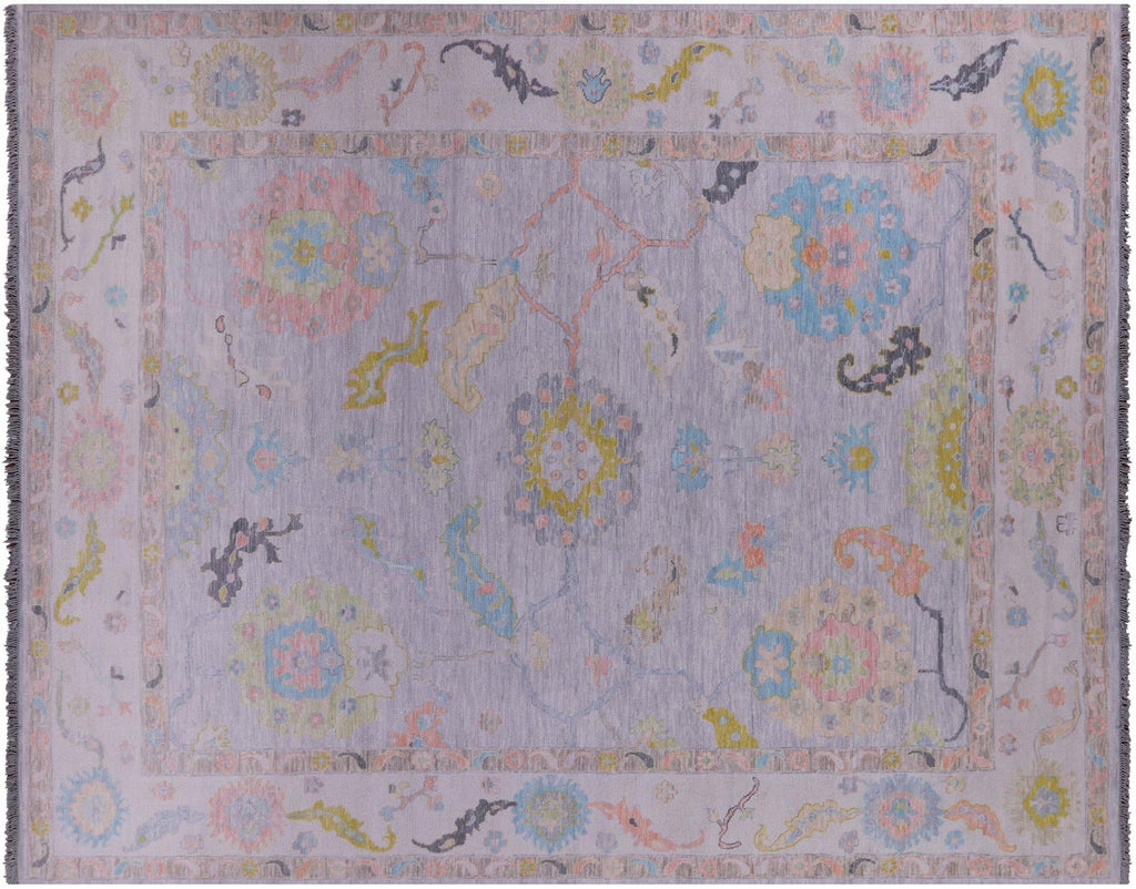 Turkish Oushak Hand Knotted Wool Rug - Manhattan Rugs