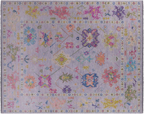 Hand-Knotted Turkish Oushak Wool Rug - Manhattan Rugs