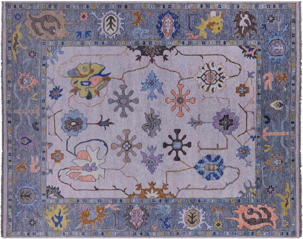 Hand-Knotted Turkish Oushak Rug - Manhattan Rugs