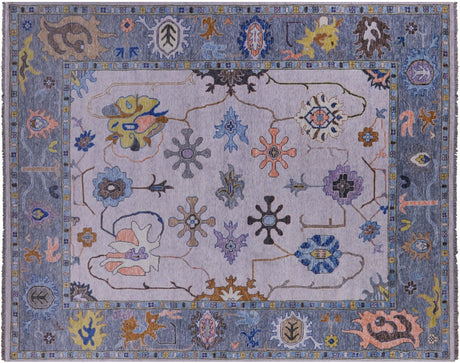 Hand-Knotted Turkish Oushak Rug - Manhattan Rugs